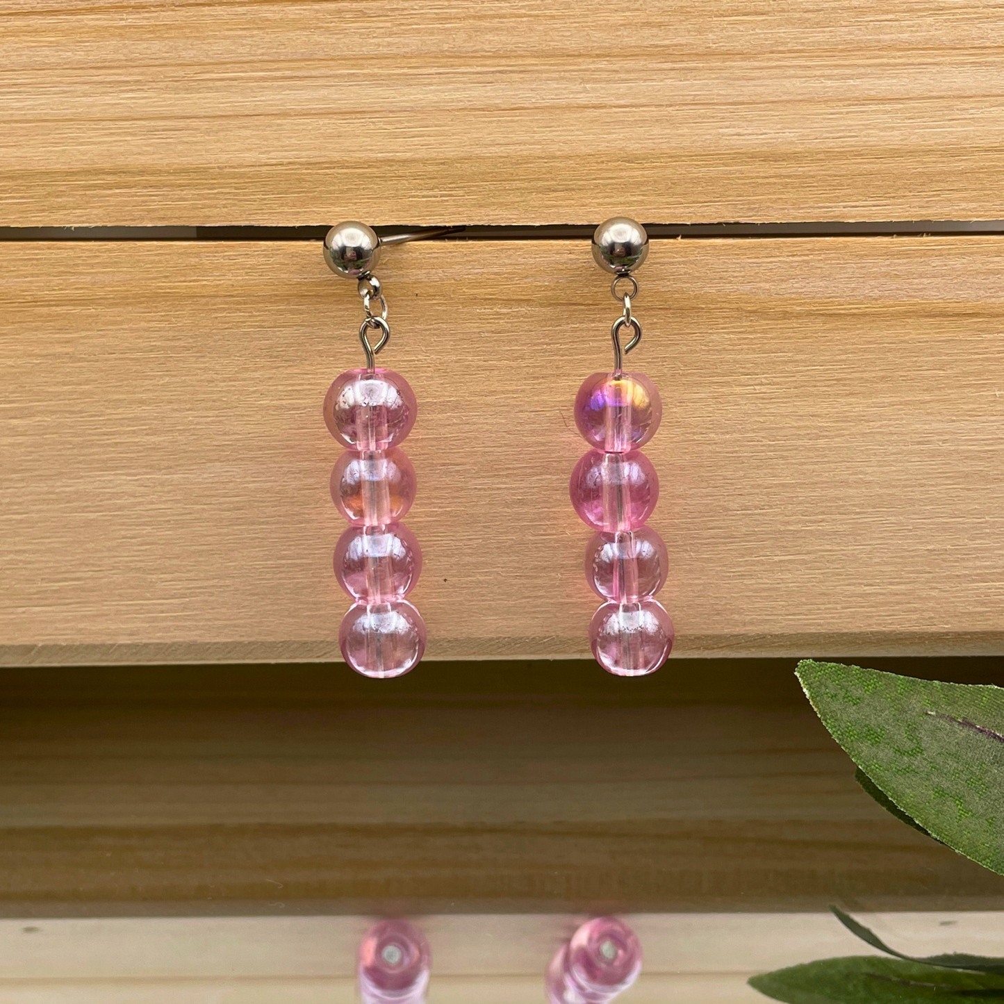 Glass Bead Dangle Earring - Cherri Marley Jewelry