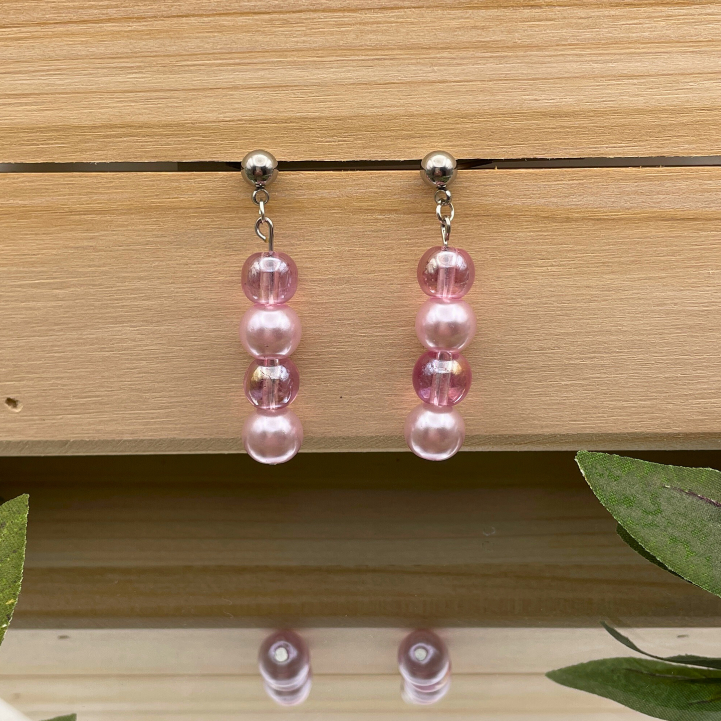 Glass Bead Dangle Earring - Cherri Marley Jewelry