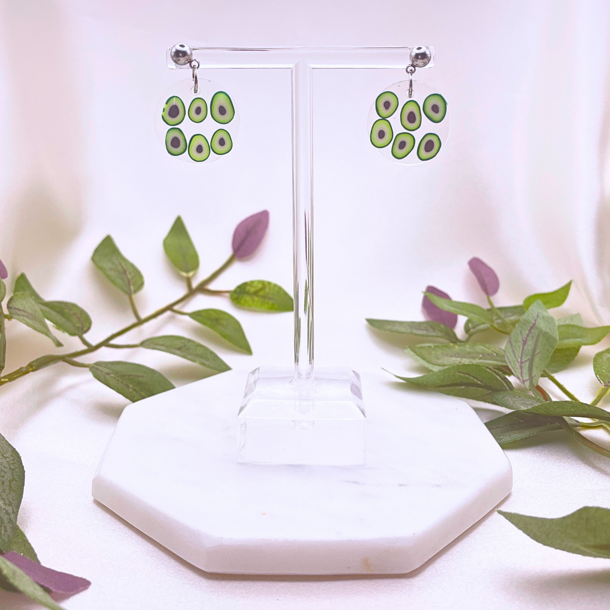 UV Resin Fruit Dangle Earring - Cherri Marley Jewelry