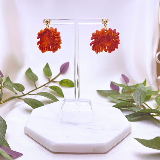 Clay Flower Earring
