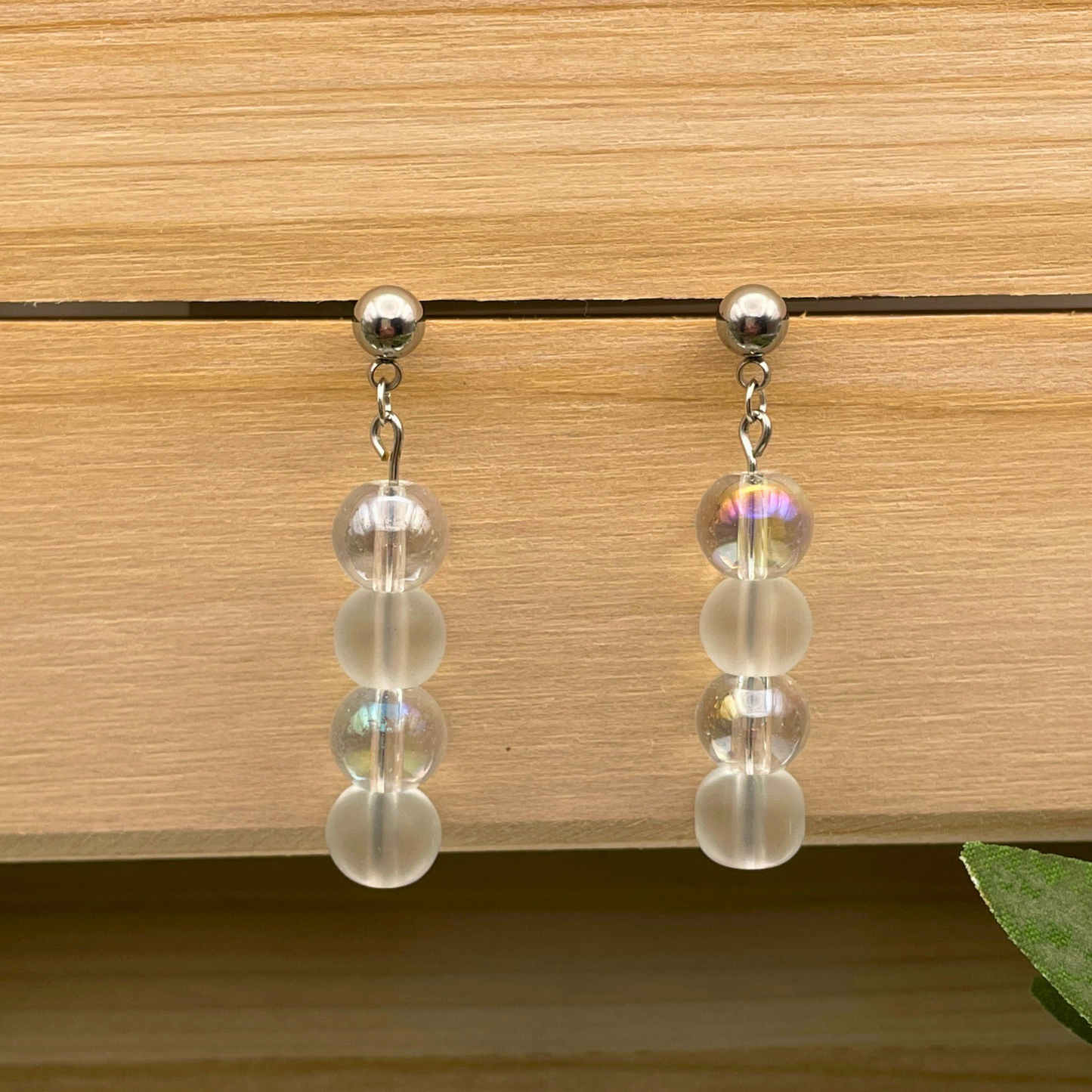 Glass Bead Dangle Earring - Cherri Marley Jewelry