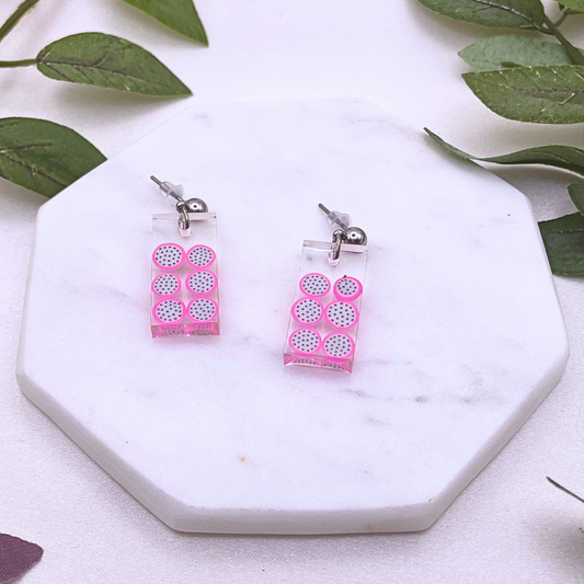 UV Resin Fruit Dangle Earring - Cherri Marley Jewelry