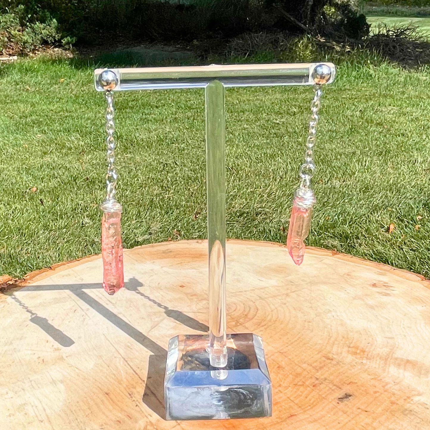 Crystal Wire Wrapped Dangle Earring - Cherri Marley Jewelry
