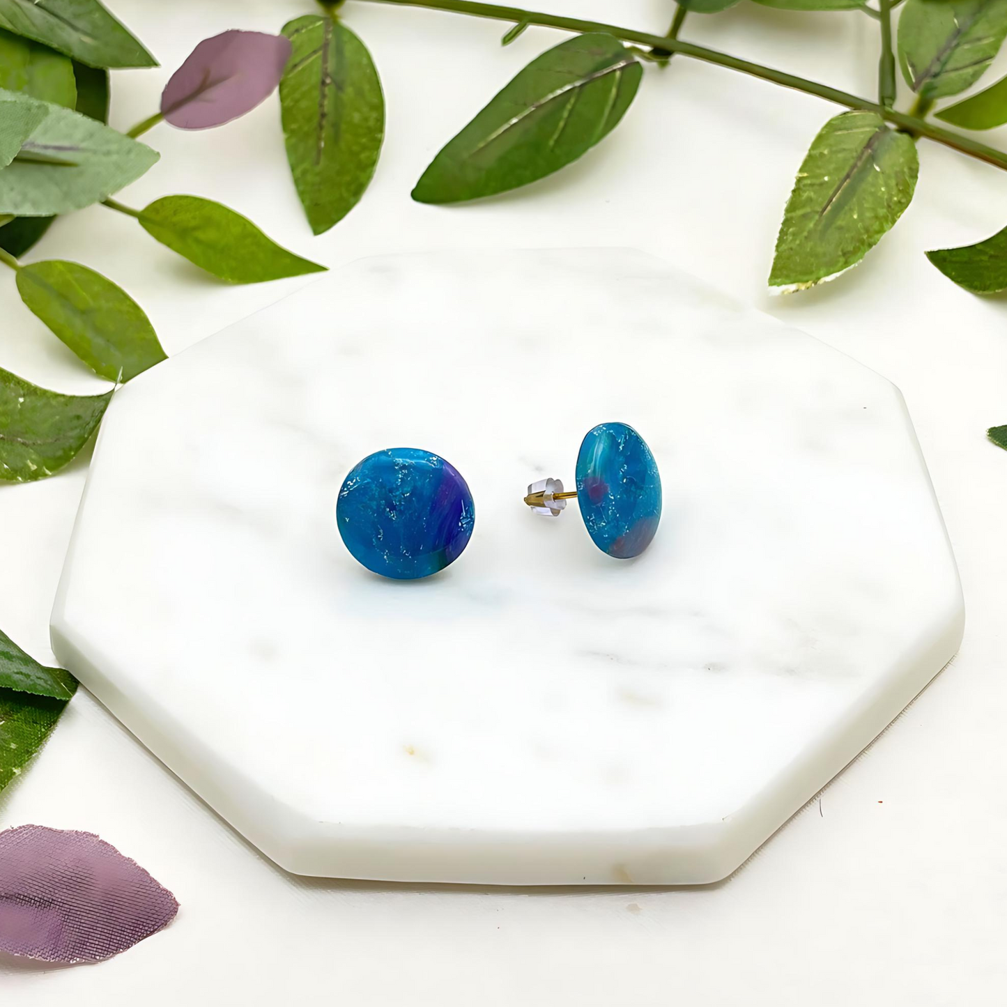 Clay Stud Earrings