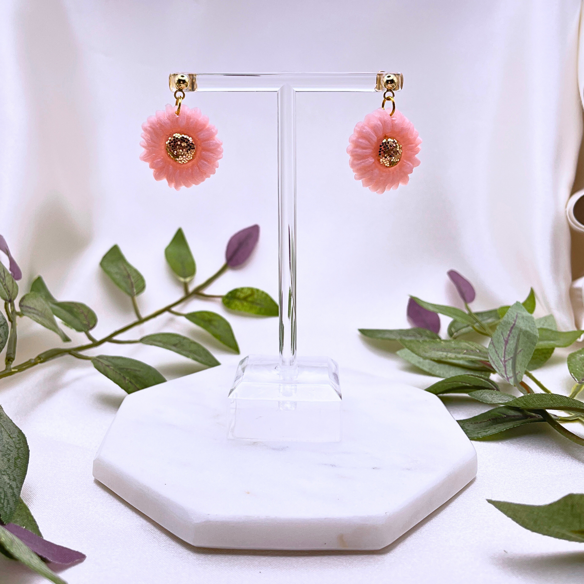 Clay Flower Earring - Cherri Marley Jewelry