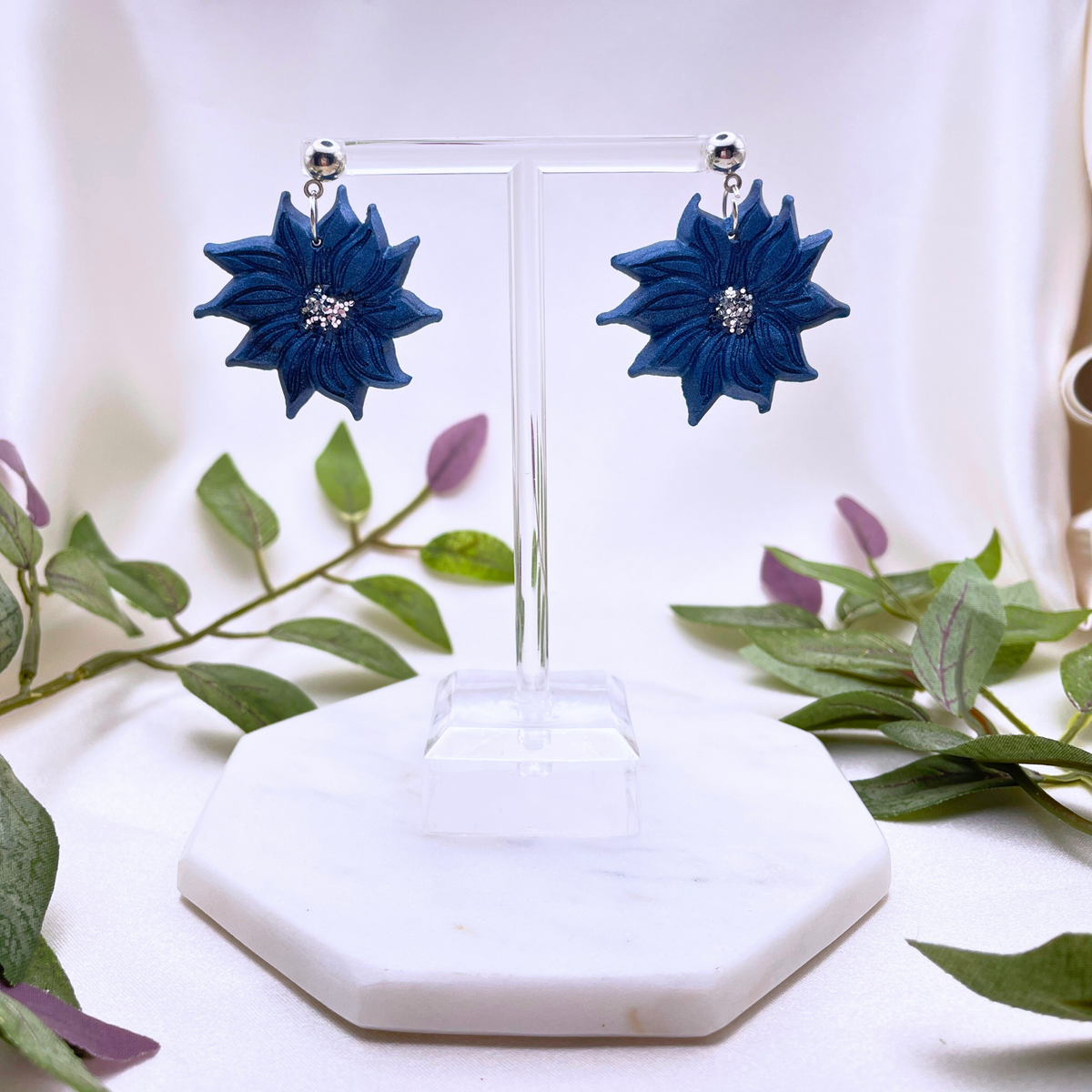 Clay Flower Earring - Cherri Marley Jewelry