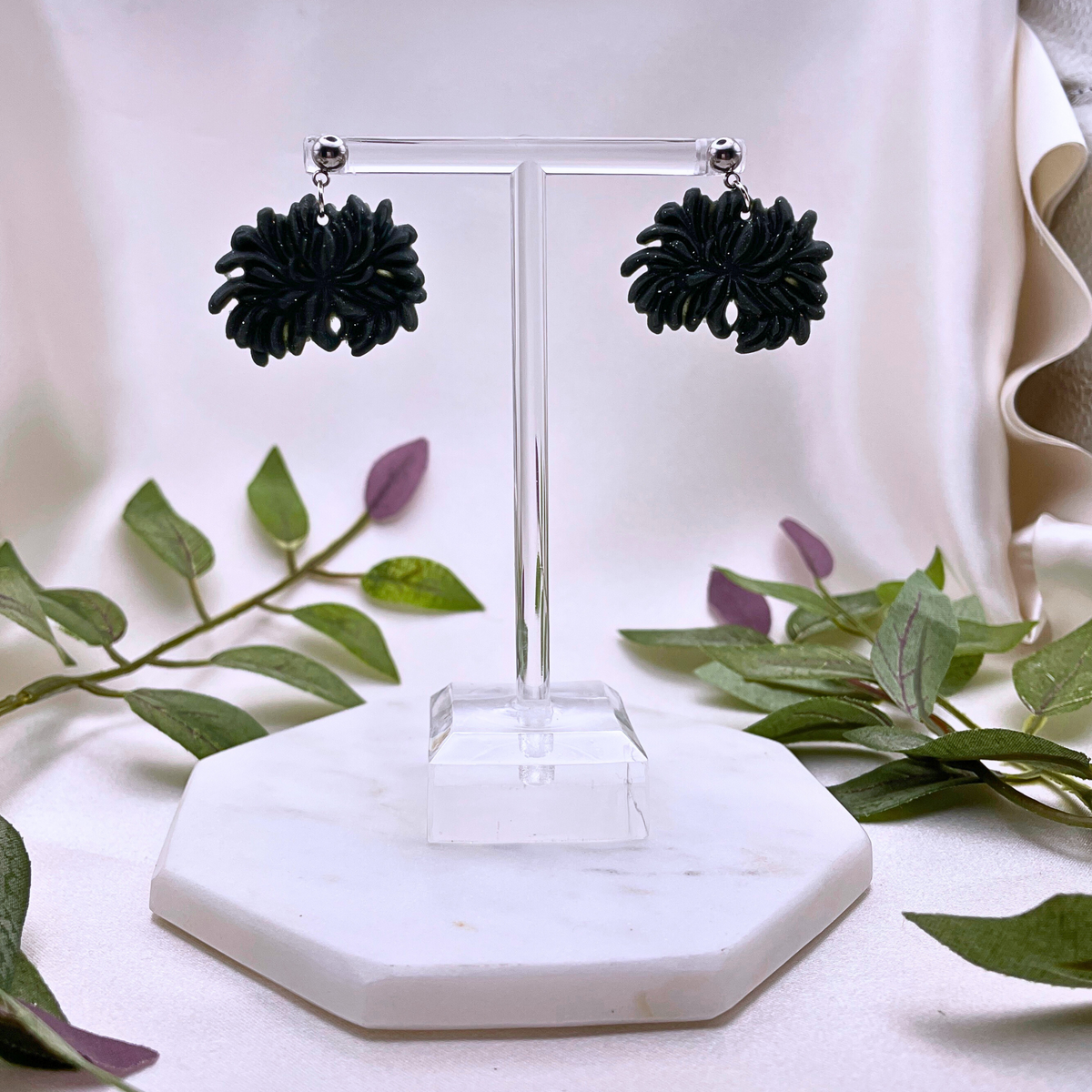 Clay Flower Earring - Cherri Marley Jewelry