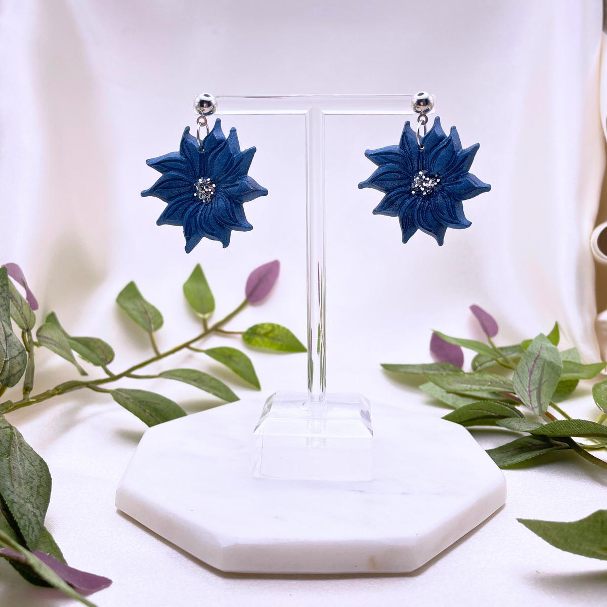 Clay Flower Earring - Cherri Marley Jewelry
