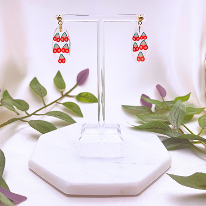 UV Resin Fruit Dangle Earring - Cherri Marley Jewelry