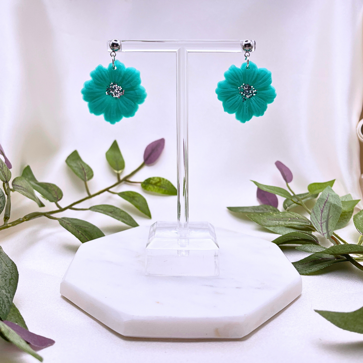 Clay Flower Earring - Cherri Marley Jewelry
