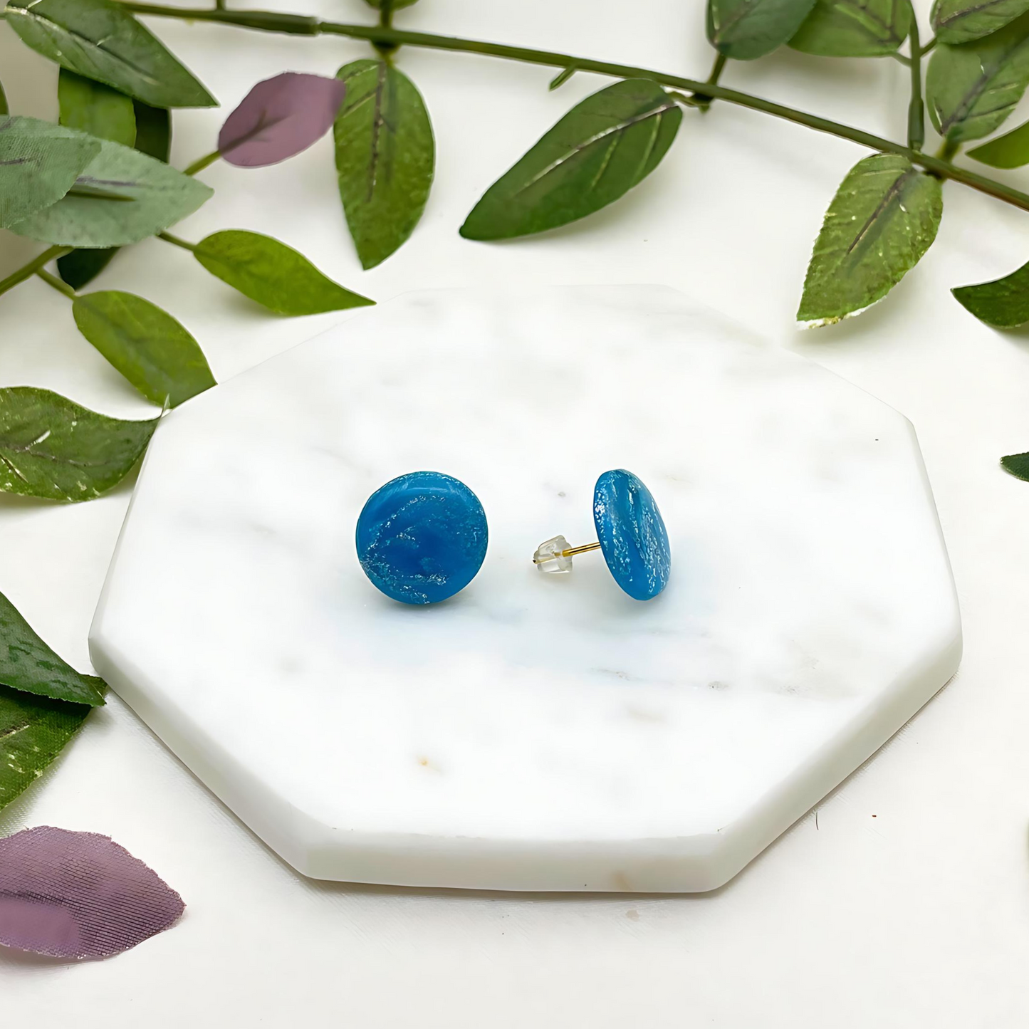 Clay Stud Earrings