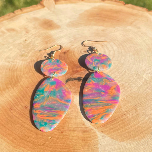 Clay Dangle Earring - Cherri Marley Jewelry