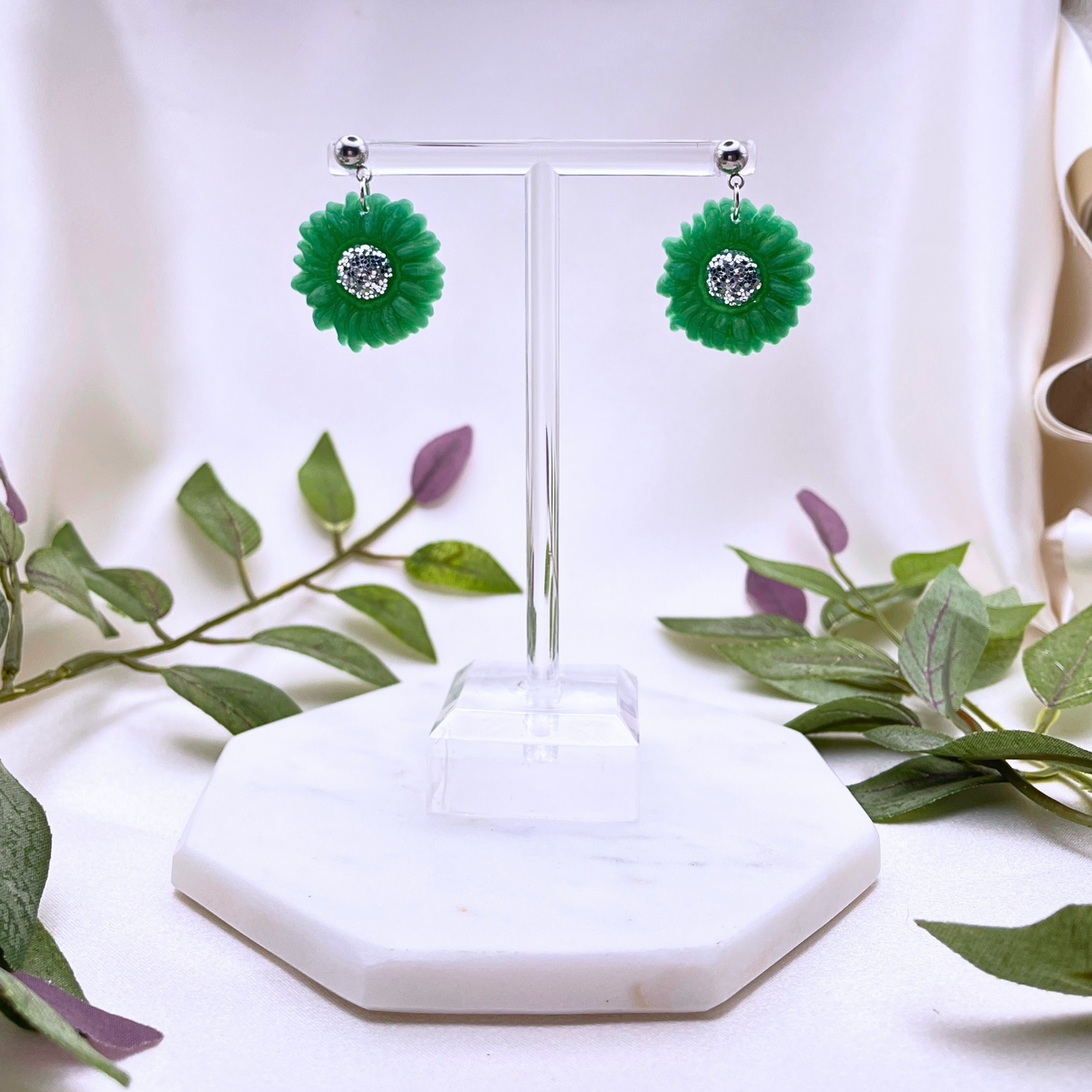 Clay Flower Earring - Cherri Marley Jewelry