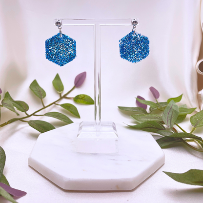 UV Resin Glitter Earring - Cherri Marley Jewelry