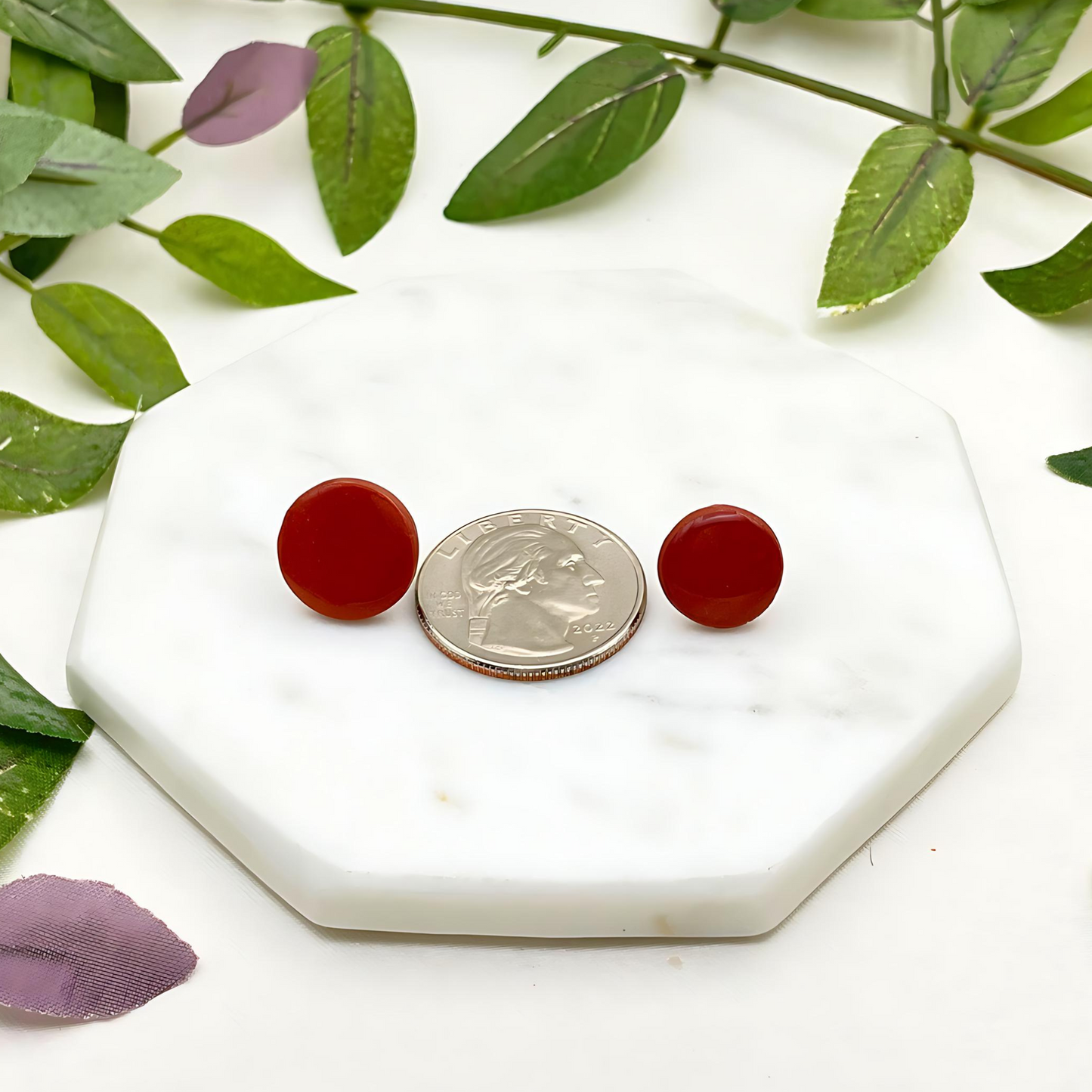 Clay Stud Earrings