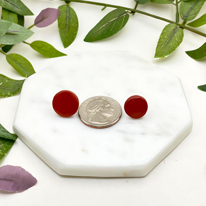 Clay Stud Earrings - Cherri Marley Jewelry