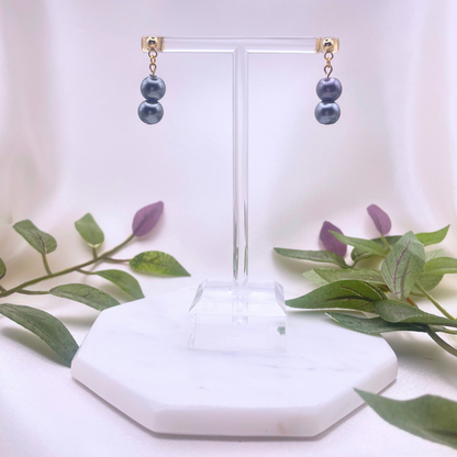 Glass Bead Dangle Earrings - Cherri Marley Jewelry